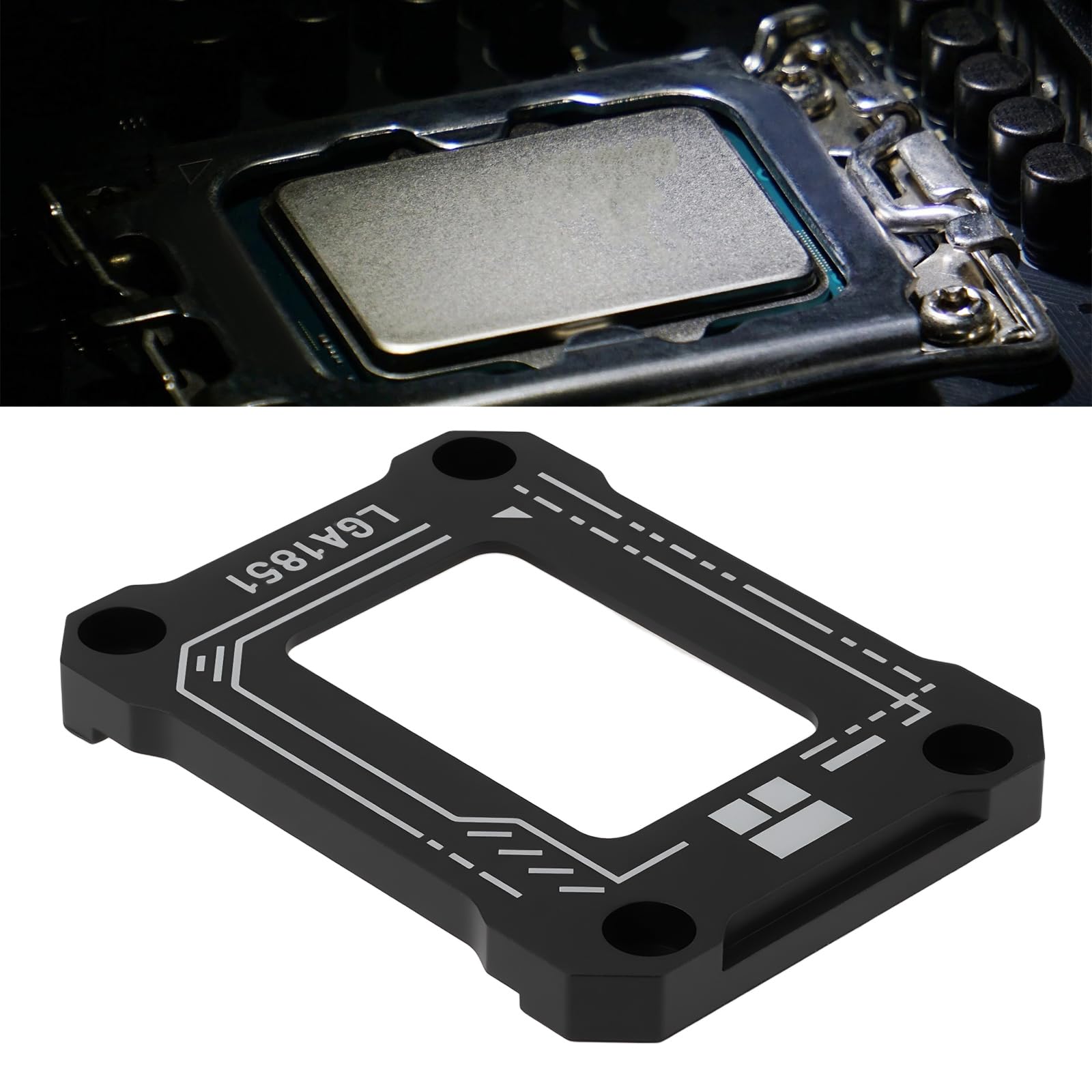 Create idea Marco de contacto para CPU de computadora compatible con Intel LGA1851 de 15ª generación