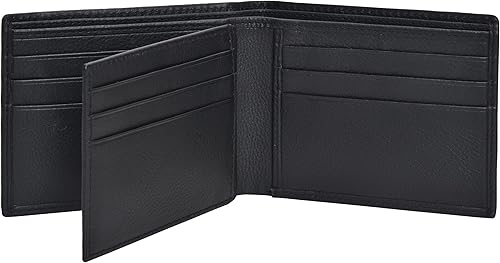 Miniatura 8 de Leather Wallet for men RFID blocking Credit Card Holder with 2 ID Slim wallets Napa Negra, Negro Vegetal Tan, Brown Nappa, Marrón Vegetal Tan, Nappa