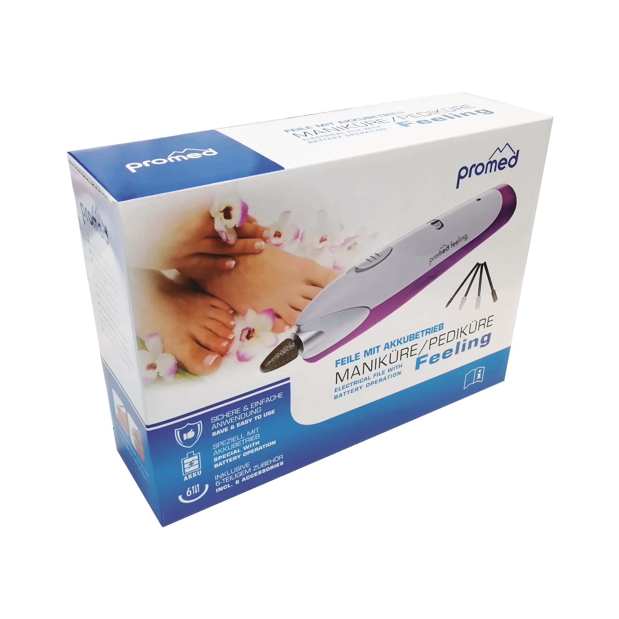 Promed 155020 elektrische Nagelfeile Feeling