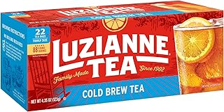 Luzianne Unsweetened Cold Brew Black Iced Tea