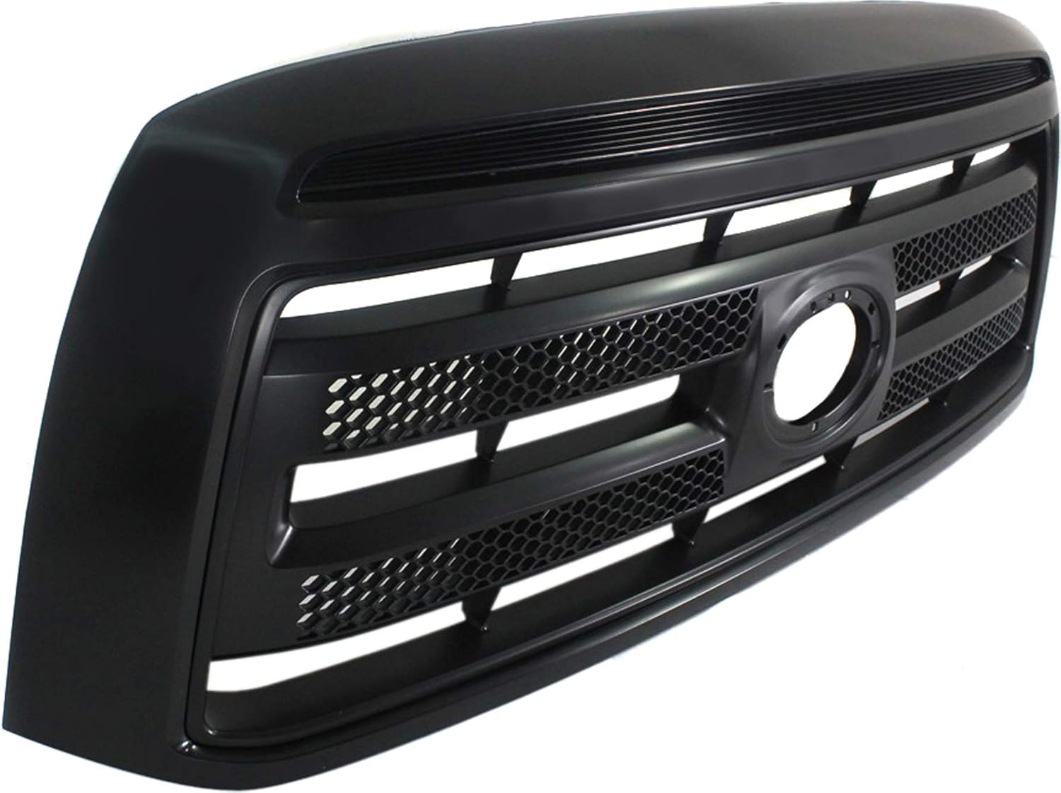 Evan Fischer Grille Assembly Compatible with 2010-2013 Toyota Tundra Painted Black Shell and Insert TO1200345