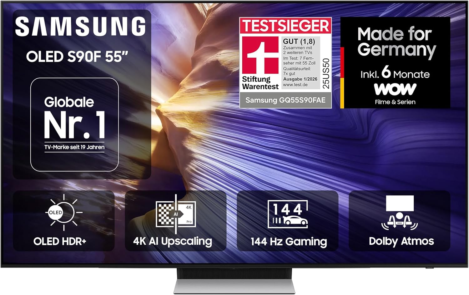 Samsung OLED 4K S90F 55 Zoll Smart TV