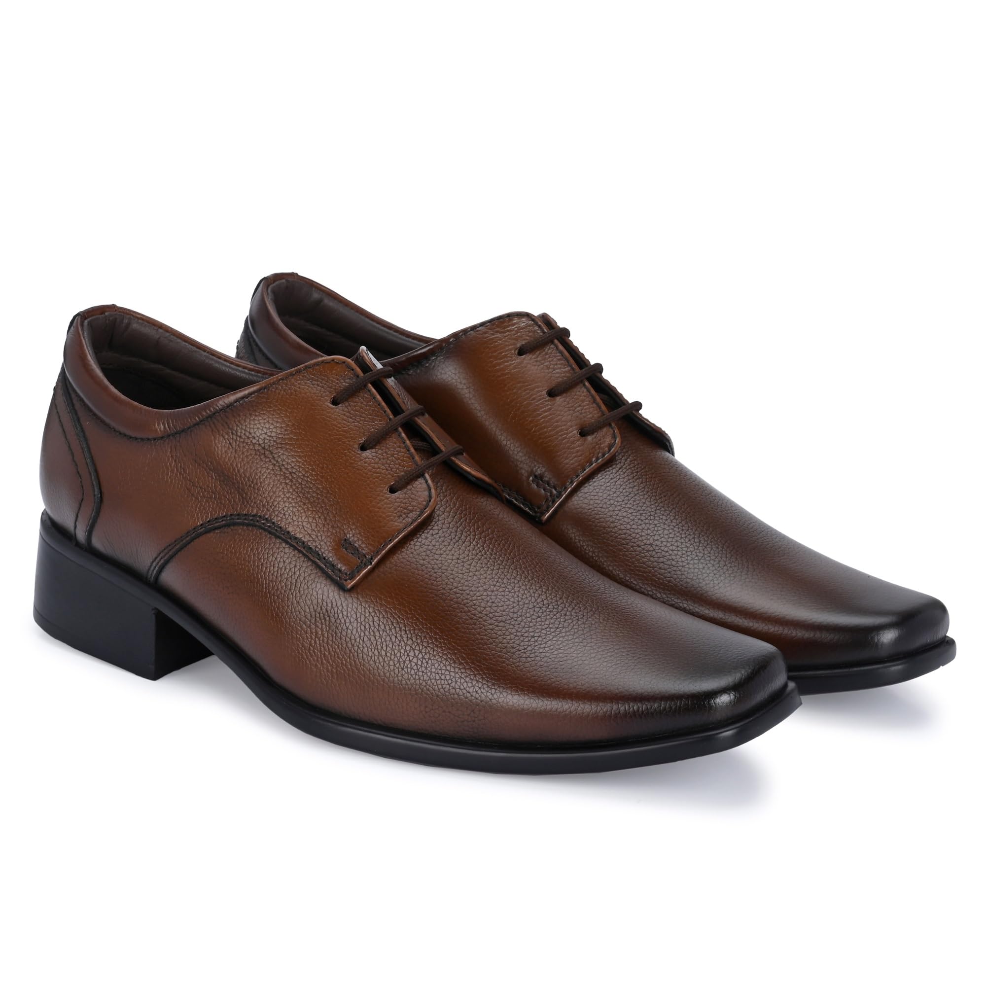 vorth Leather Shoes | Comfortable Slip On Formal Shoes for Men | Formal Uniform Dress Loafers Shoe for Office Bussiness Meeting (191002)-picture-37