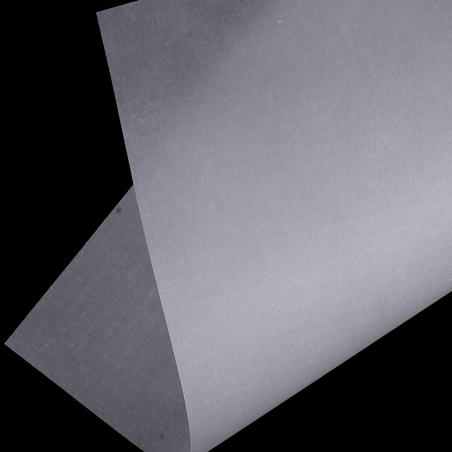 NUOBESTY 50sheets Tracing Paper Translucent Blank Drawing Printing Paper for Sketching and Drafting Sunlight Resistant for Artists and Photographers