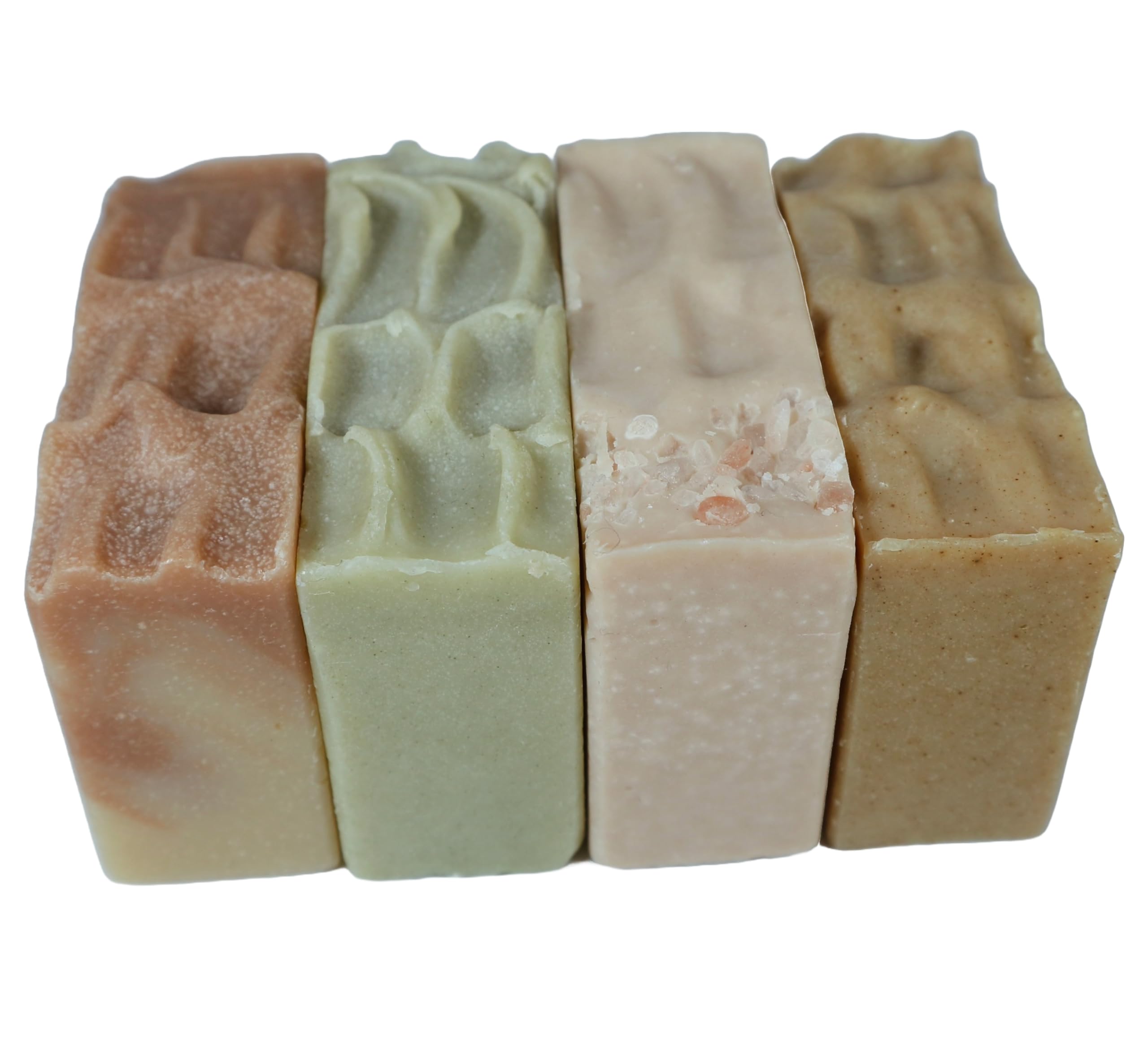 Handmade Scented Soap, Sea Moss and Clay, Himalayan Salt, Aloe Vera Peppermint
