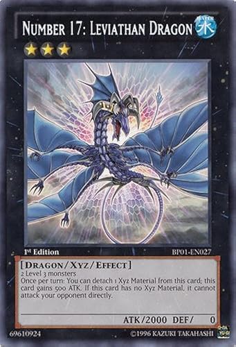 YU-GI-OH! - Número 17: Dragón Leviatán (BP01-EN027) - Battle Pack: Epic Dawn - 1ª Edición - Raro