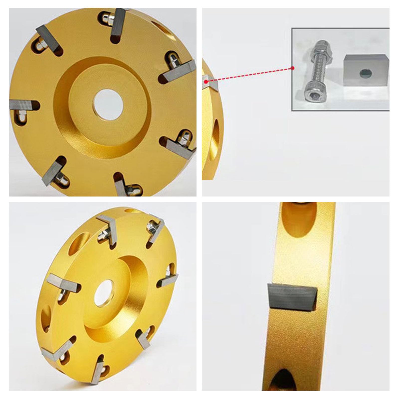 Piastra del disco per rifinitura degli zoccoli con, Gold