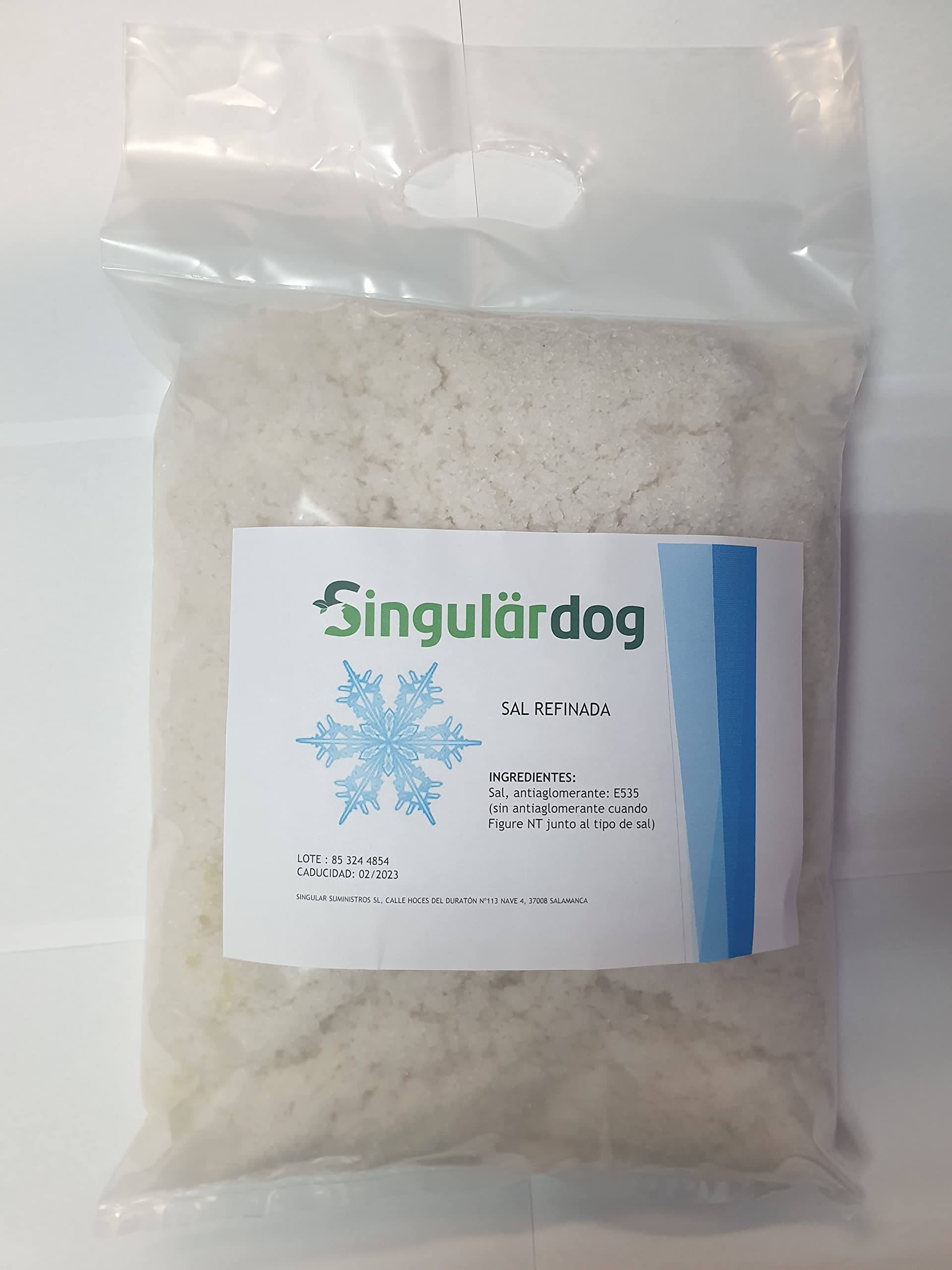 Sal para caminos helados y nieve, deshielo 5Kgs