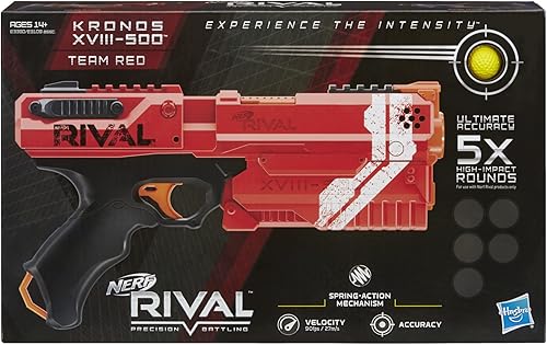Miniatura 10 de NERF Rival Kronos XVIII-500 azul exclusivo de mazón