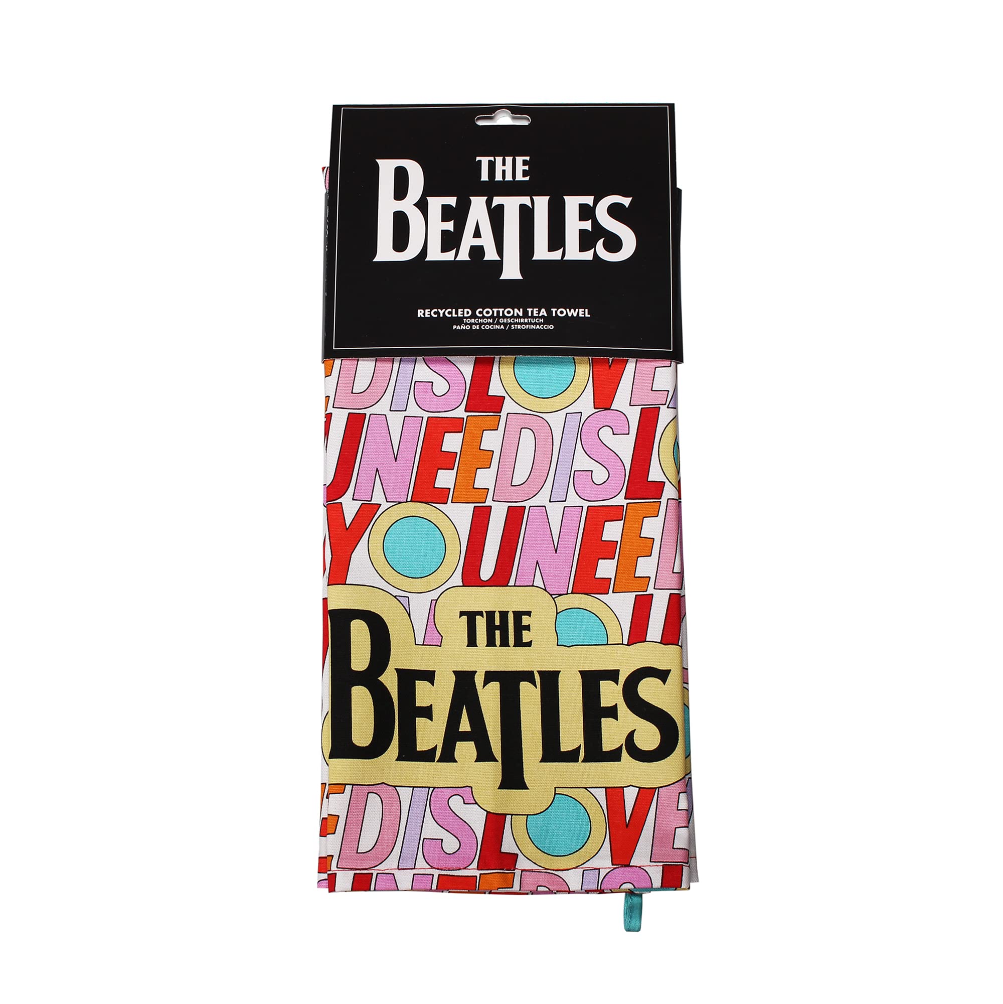 Half Moon Bay Torchon avec sous-Marin Jaune des Beatles 100% Coton Beatles Cadeau pour Papa Accessoires de Cuisine rétro