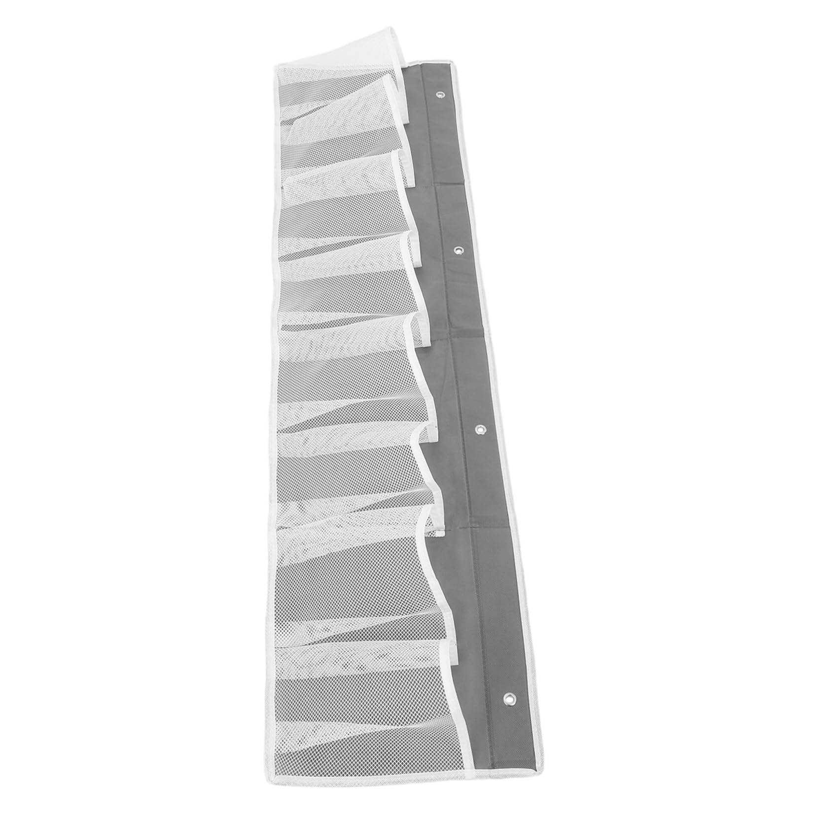 Alipis Rv Shoe Storage Organizer Extra Hanging Pocket Design for Efficient Closet Shoe Storage Breathable Nonwoven Fabric for Easy Access Camper Bedroom Grey