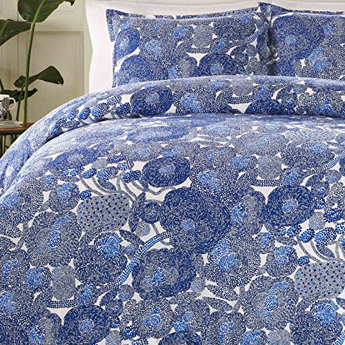 Marimekko Mynsteri Comforter Set, King, Blue #TOP1