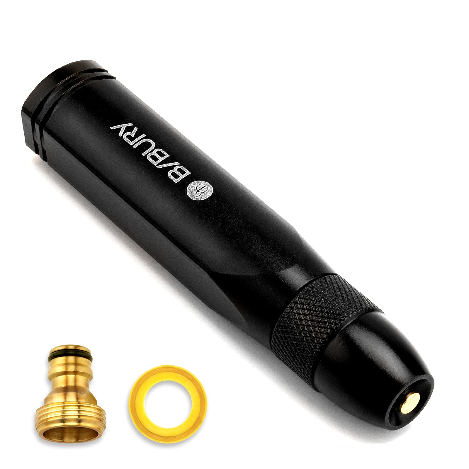 BIBURY Pressure Washer, Portable Adjustable Power Washer Gun, Heavy Duty Metal Water Spray Gun with 3 Spray Patterns for Cleaning Garden Cars Glass Window