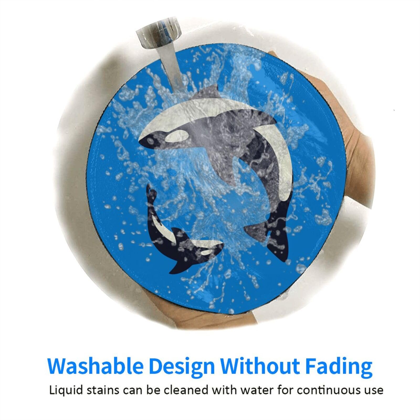 Amazon.co.jp: マウスパッド さめ シャチ 海洋 動物 ゲーミングマウス 