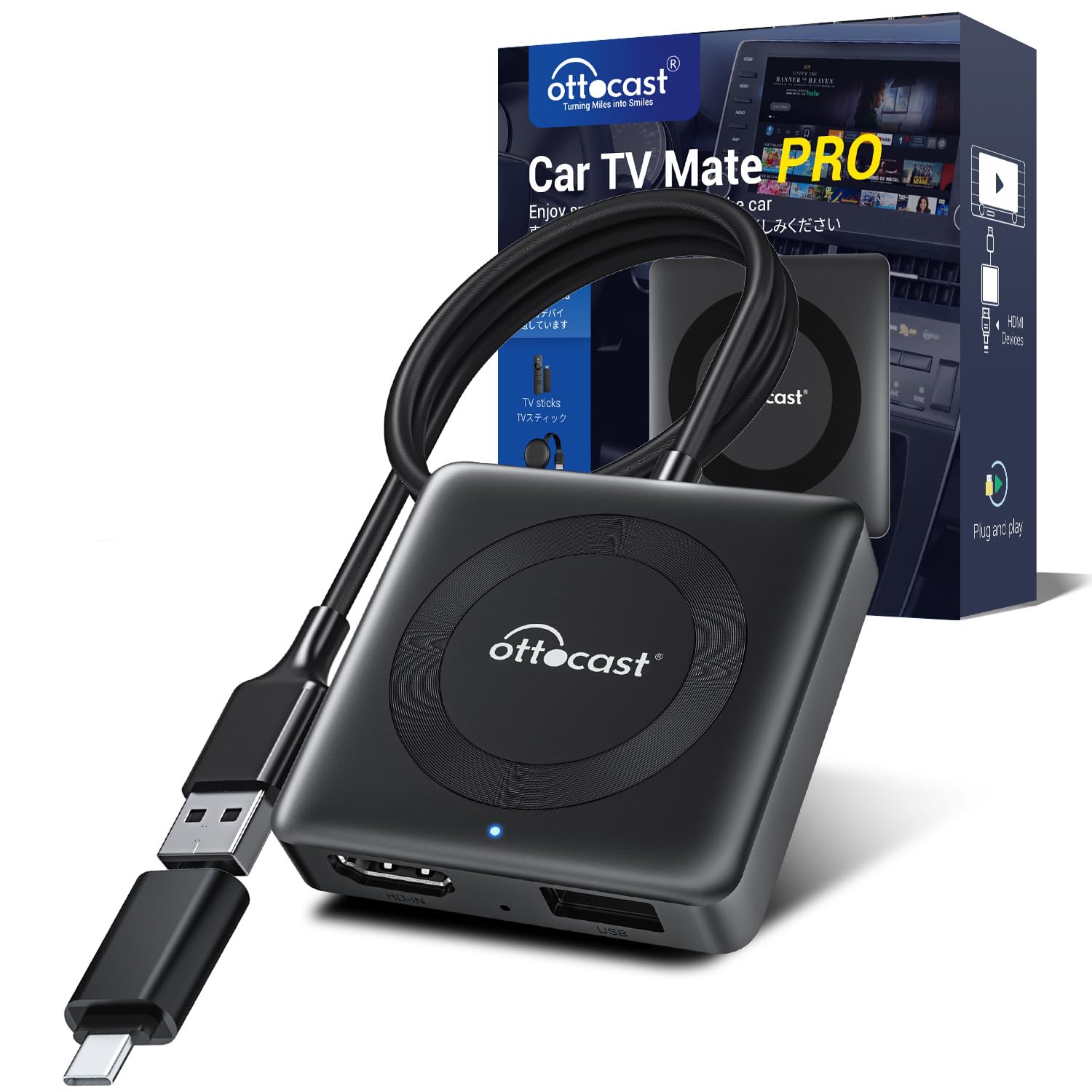 【公式】オットキャストカーテレビメイトプロOttocast Car TV Mat…