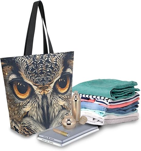 Vista 19 de ALAZA Bolsa de lona grande reutilizable con asas, resistente, lavable, Multi 19