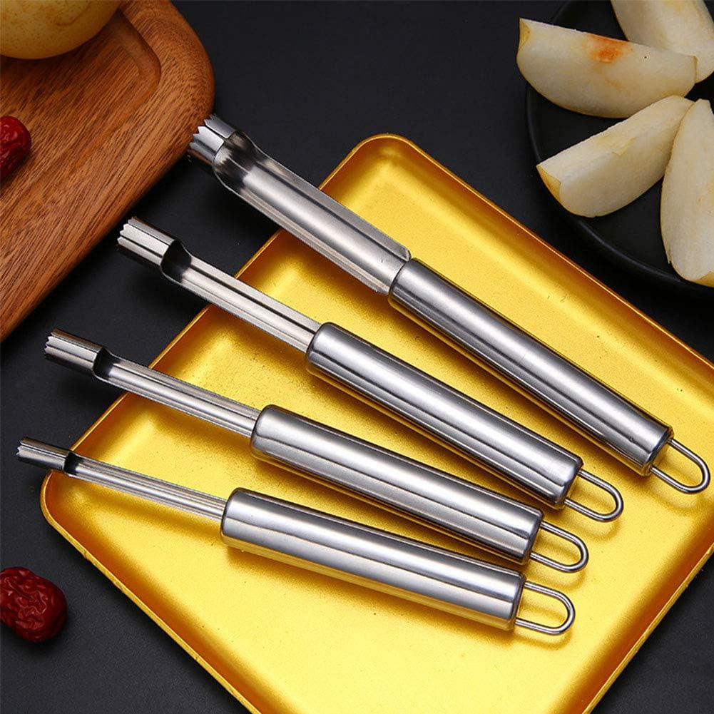 Corers & Pitters, 4Pcs MultiFunction Fruit Corer