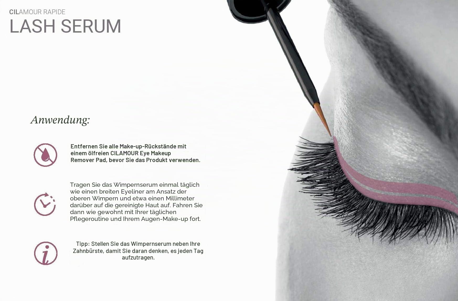 Cilamour Rapide Lash Serum 4 ml