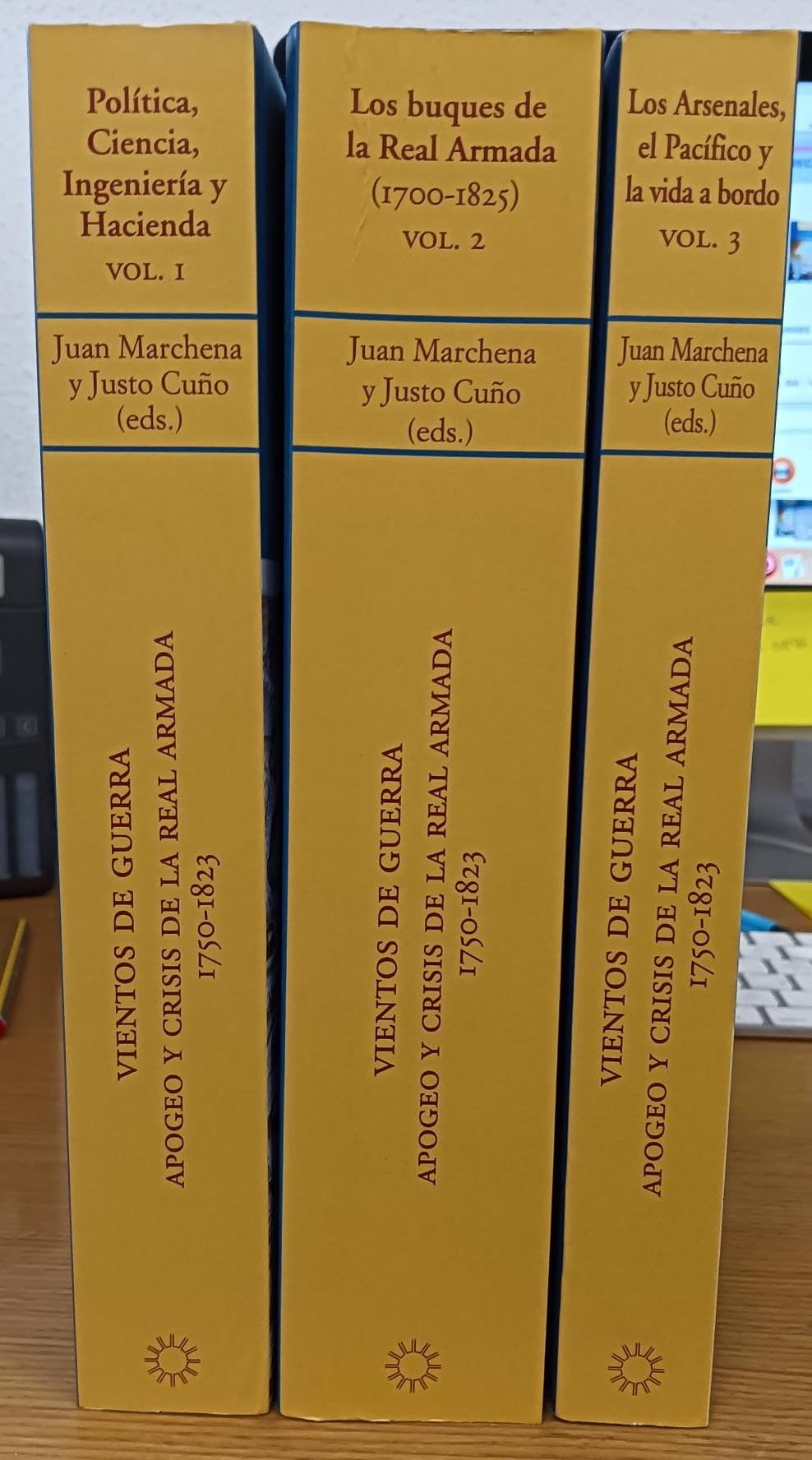Vientos de Guerra. Apogeo y crisis de la Real Armada. 1750-1823 (Miscelánea)
