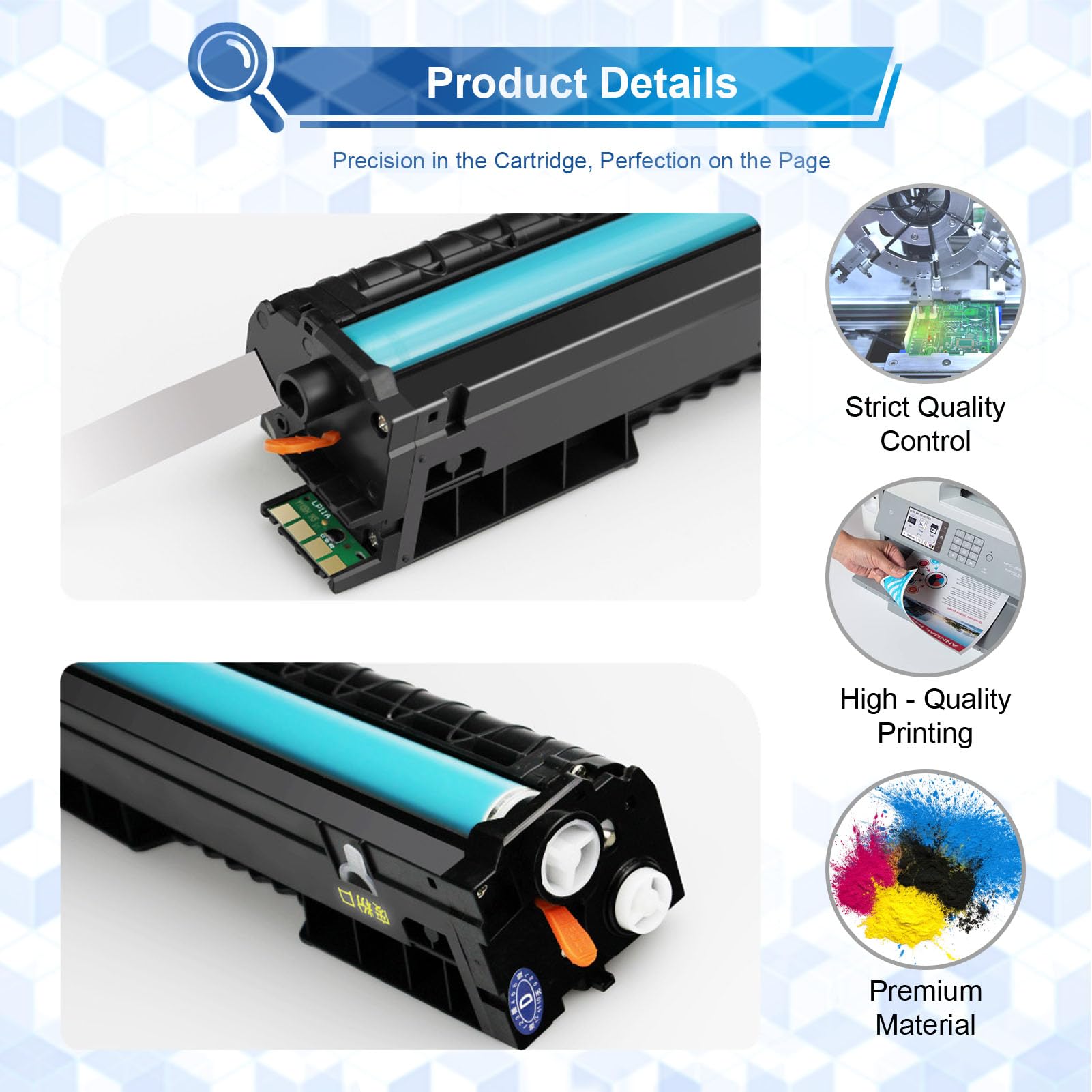 Cartuccia toner ad alta capacità 20N20K0 20N20C0 20N20Y0 20N20M0 compatibile con stampanti per Lexmark CS331dw CX331adwe CS431dw CX431adw Black*1