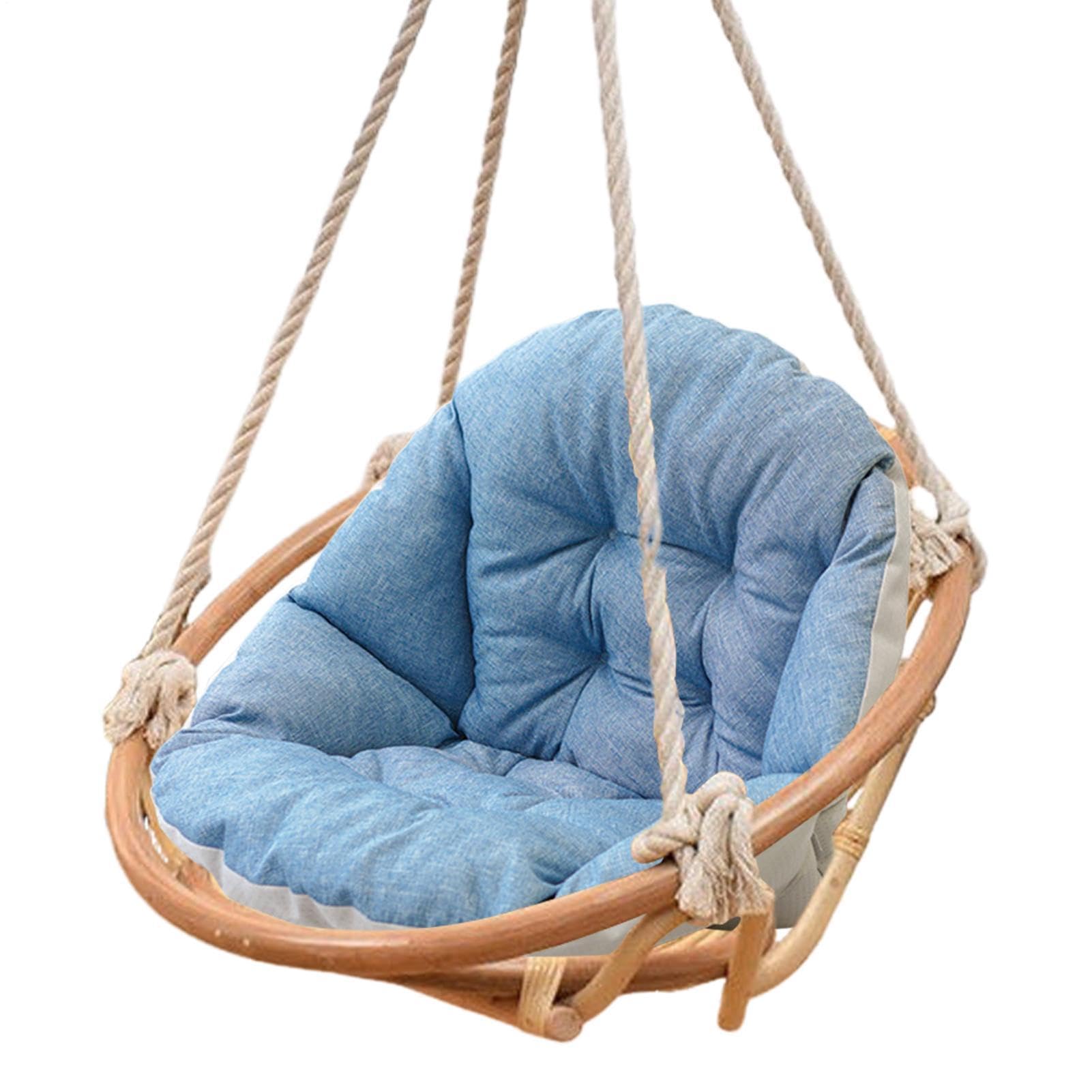 Coussin de chaise oeuf épais et imperméable pour fauteuil suspendu de jardin et salon