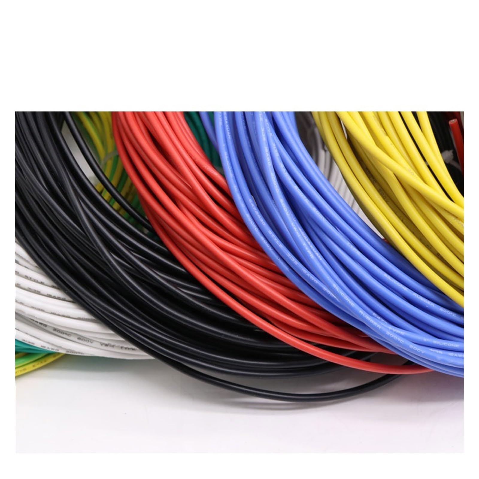 Silikonkabel Silikonlitze Hochflex Draht Weicher Und Sicherer Verzinn 4Awg-30Awg