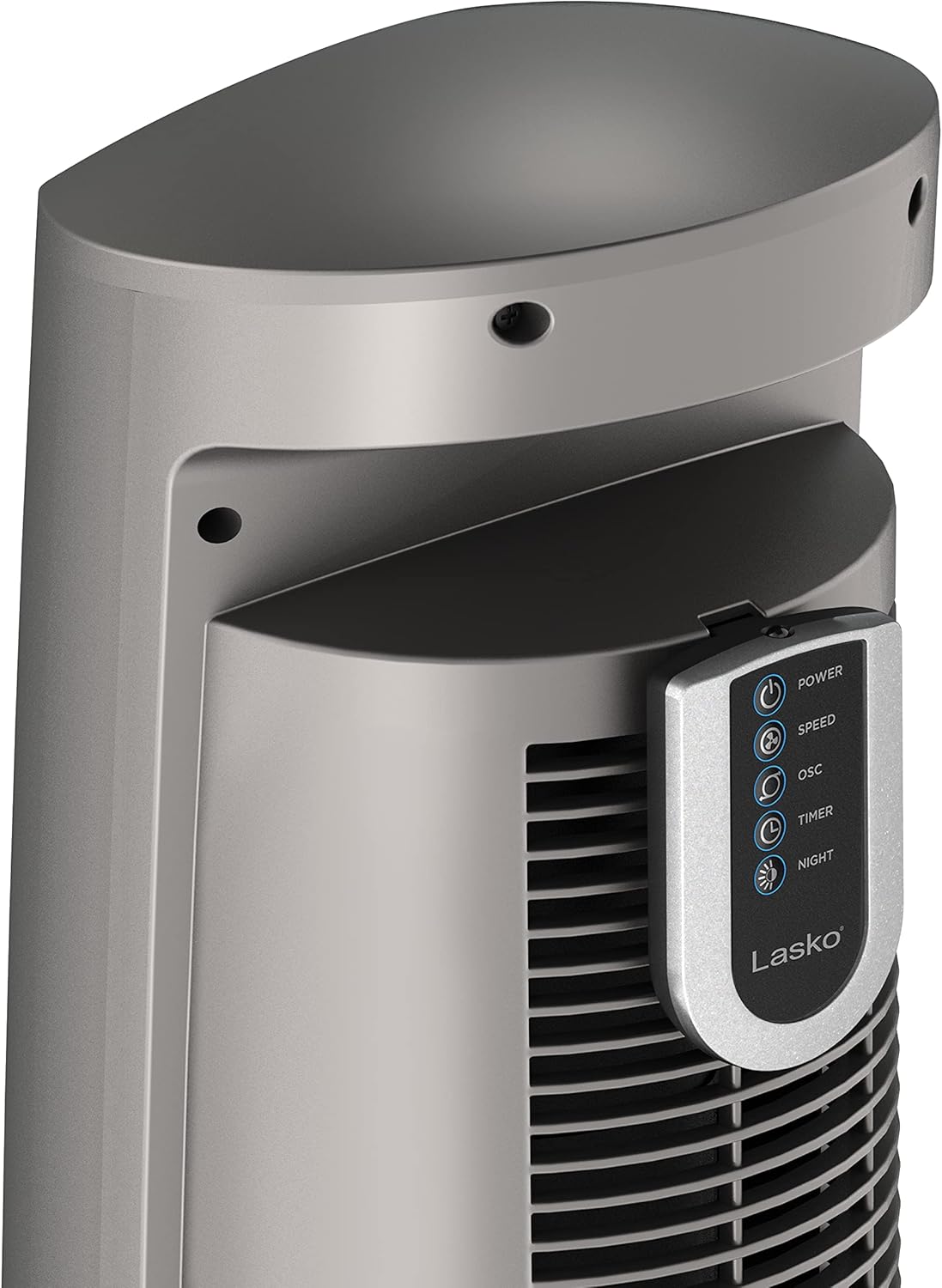 Lasko Oscillating Tower Fan with Remote, Quiet Floor Fans for Bedroom, 42", Woodgrain and Grey, T42954 8 71+4++g7cXL. AC SL1500