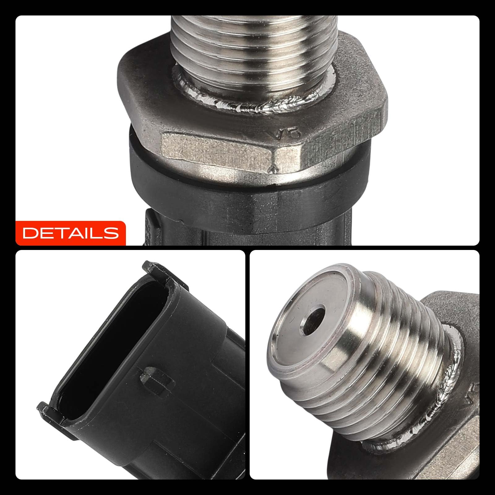 Frankberg Sensore di pressione del tubo di aspirazione 3-Poli Compatibile con Corsa D S07 Corsa C Furgone/Compatto X01 Ducato Furgone 250 Astra J CaR.A.Van P10 Insignia A Sports Tourer G09 504382372