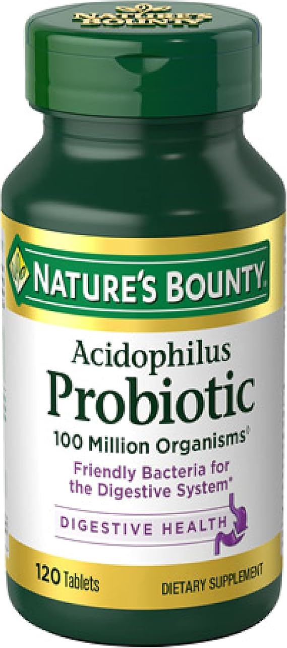 Nature's Bounty Acidophilus Probiotic, Daily Probiotic