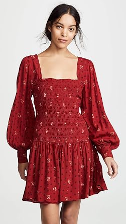 Free People Womens Two Faces Mini Dress