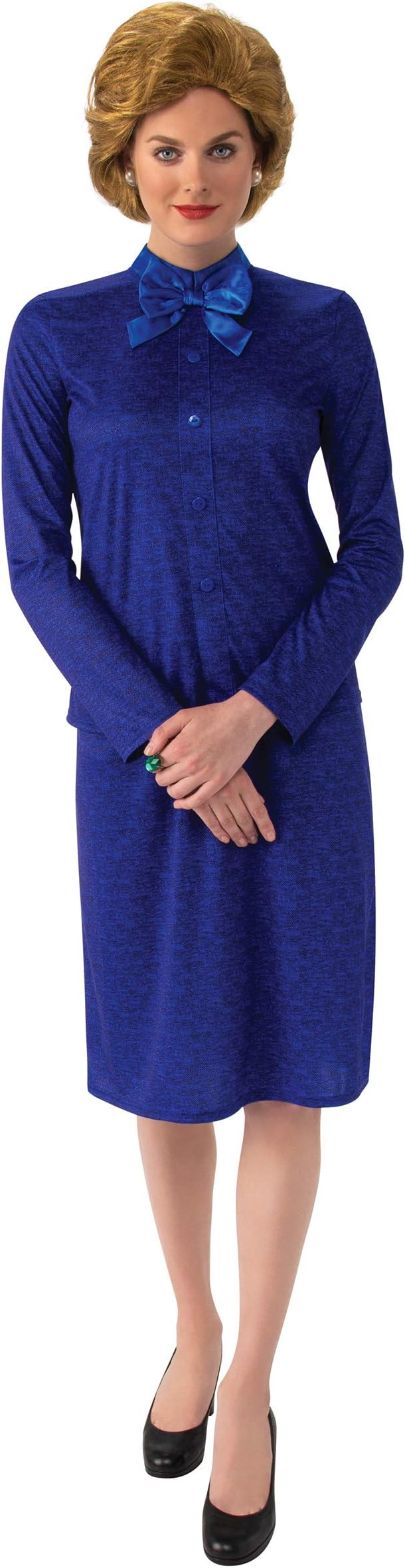 Bristol NoveltyIron Lady Costume, Women, Blue
