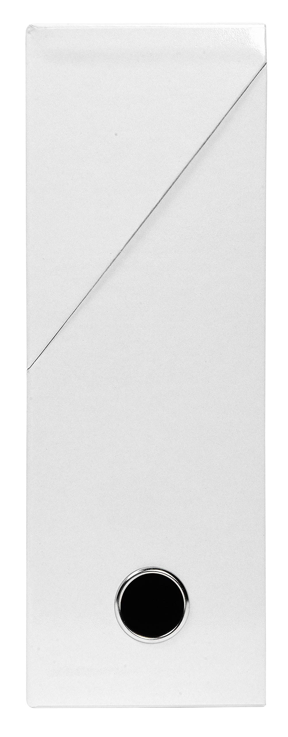 Exacompta - Ref. 89931E - Set di 5 scatole di trasferimento Iderama in cartone laminato resistente e resistente 24 x 32 cm Ideale per i tuoi documenti in formato A4 Dorso 90 mm Bianco