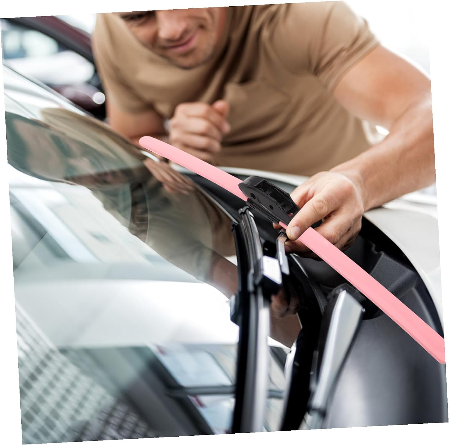 Colored Windshield Wiper Strips Rubber for Smooth Car Windshield Cleaning Easy Installation with Rainwater Removal Car Accessory