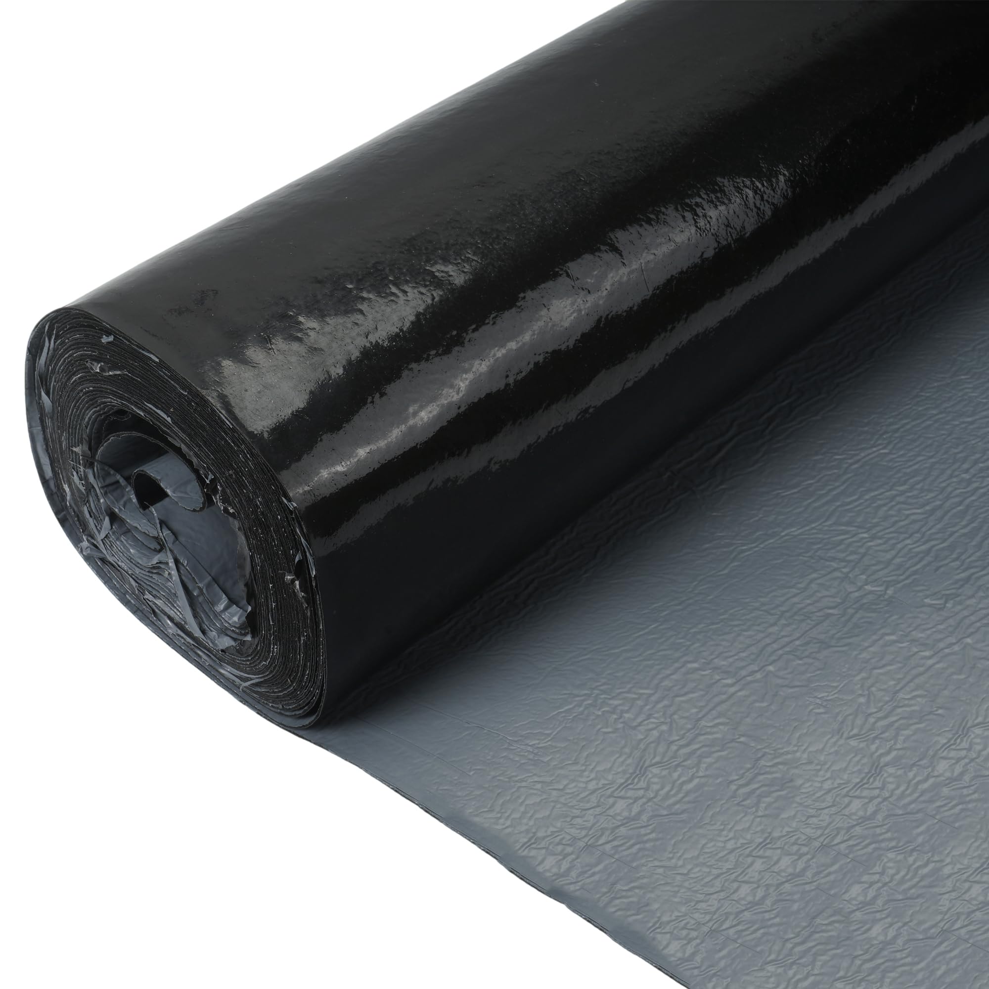 Rollo de sellado impermeable autoadhesivo de 39 pulgadas x 32.8 pies, para techos de metal, tejas de techo de casa y porche, color negro