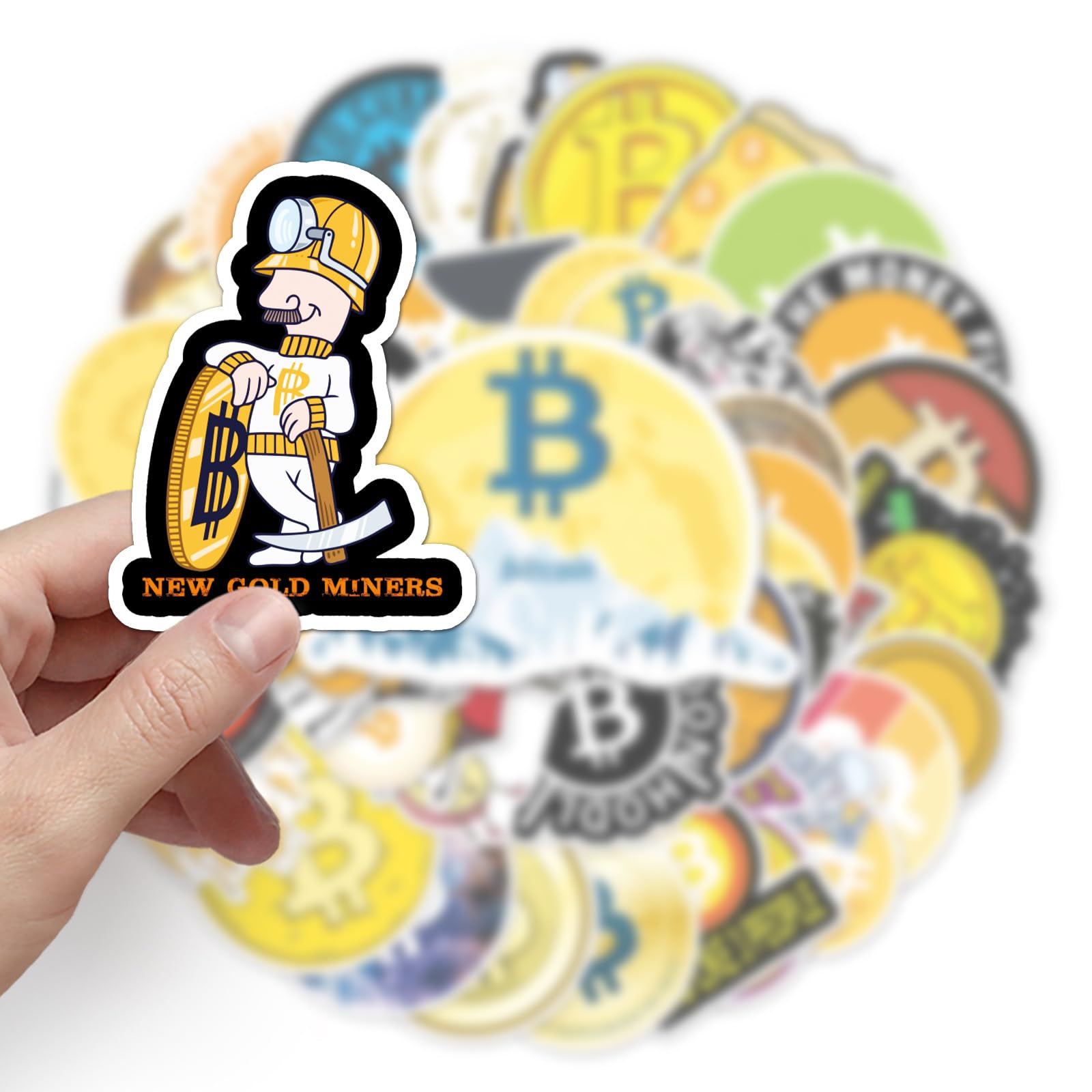Bitcoin Sticker Bitcoin Aufkleber Set - 50 Coole Sticker Für Alles ...
