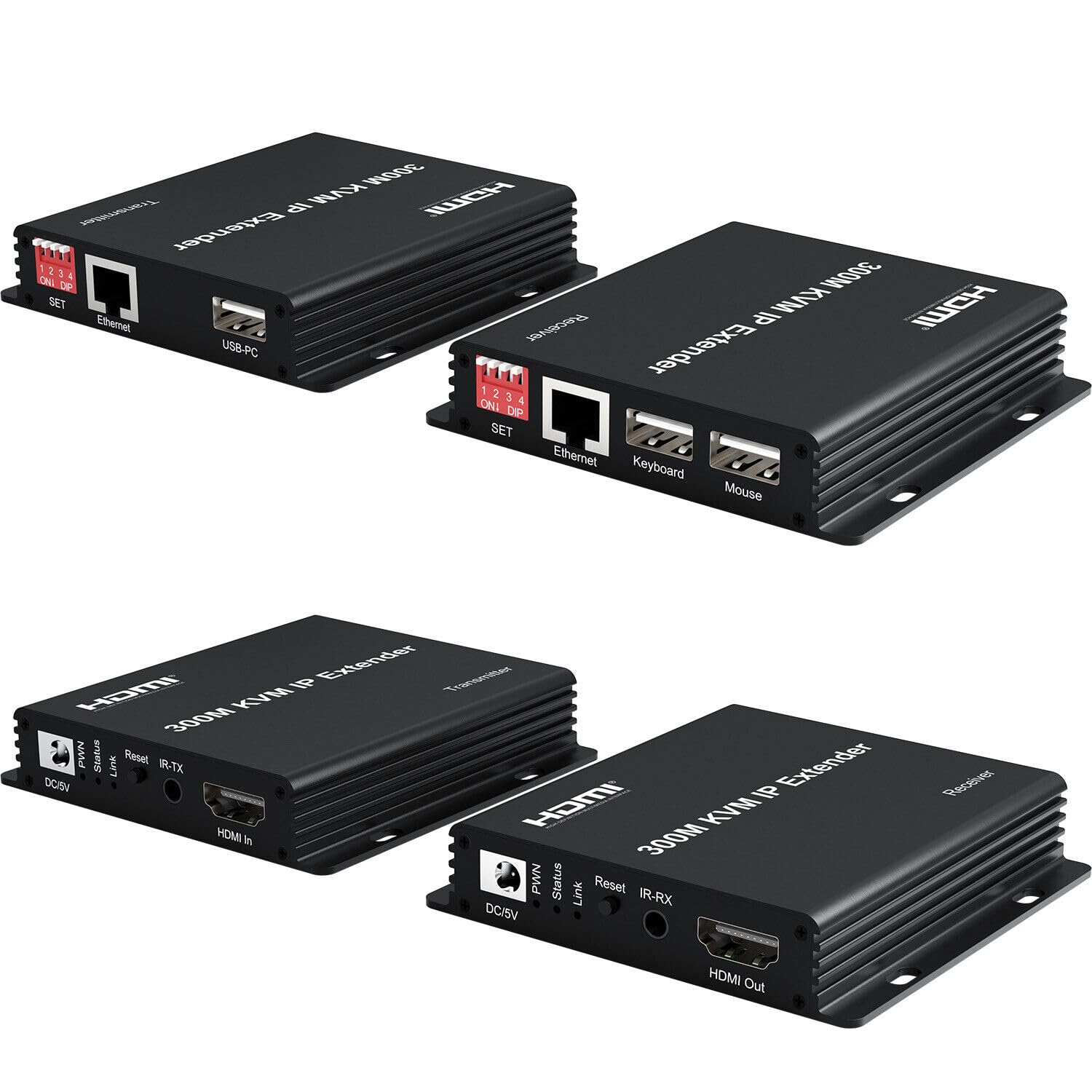 Tobo 300M IP HDMI KVM Extender over Rj45 cat5e/6 HDMI Ethernet Video Extension Muitlpoint Cascade Extender support via Network Switch (B0CQX8C93L) Amazon Price History, Amazon Price Tracker