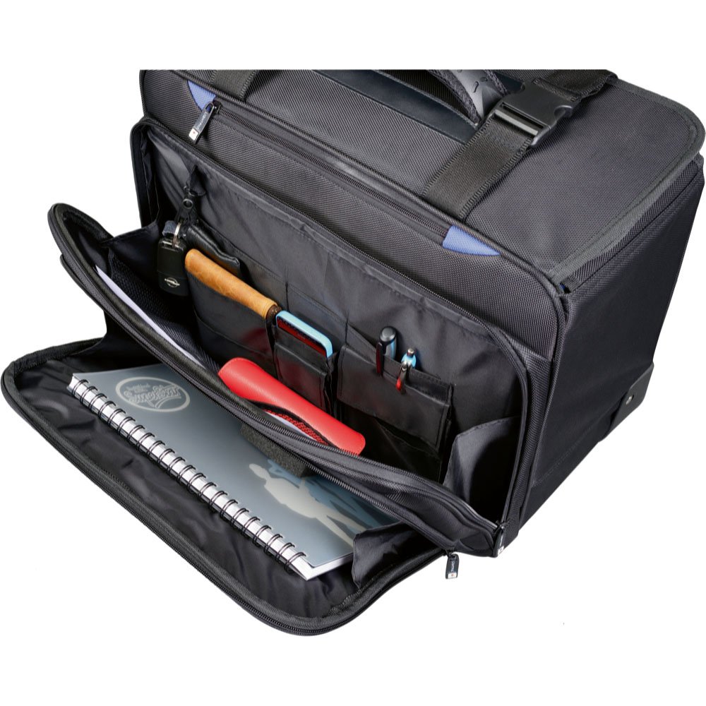 Business-Trolley Pioneer 38x47x27cm Polyester schwarz