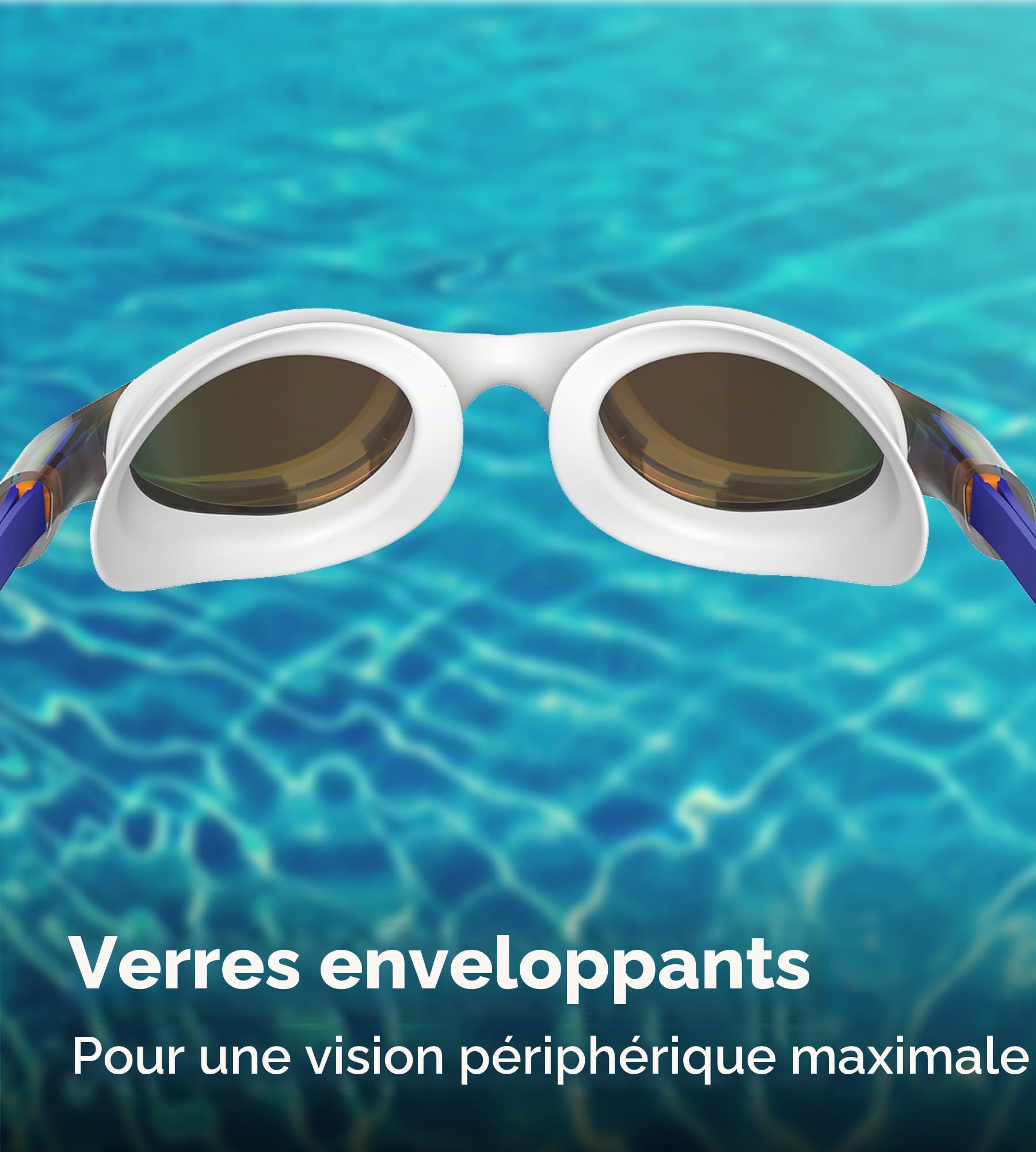 Speedo Lunettes de natation V-Class Vue - Natation - Lunettes