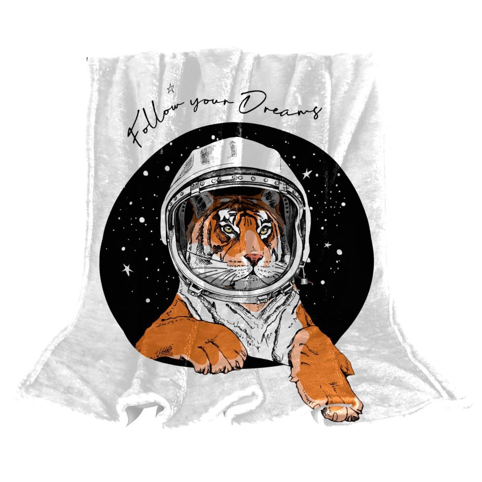Couverture polaire de l'espace : cadeau idéal lit et canapé