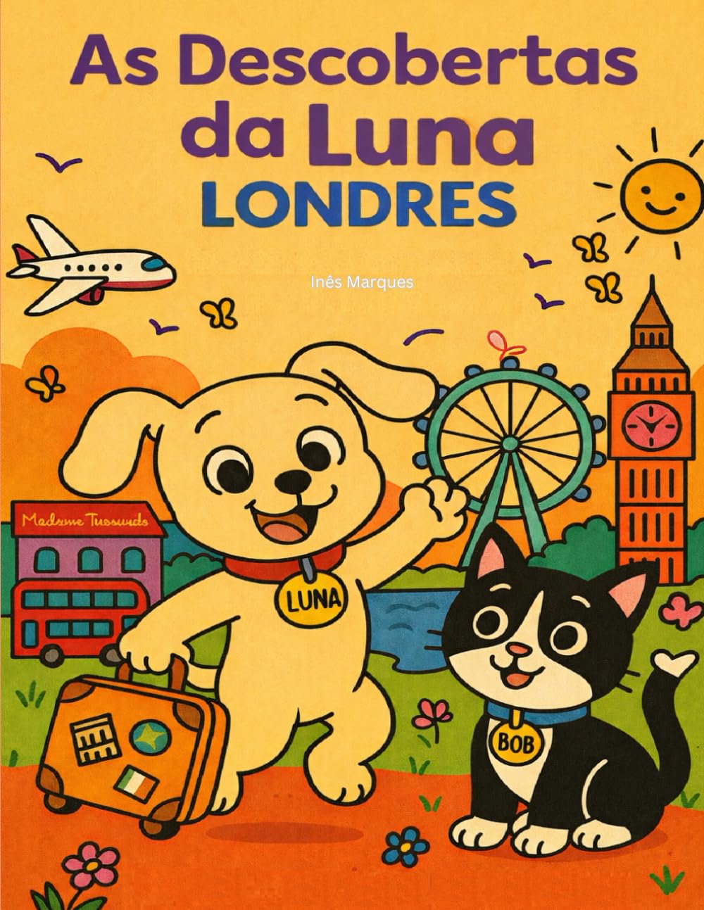 As Descobertas da Luna - Londres: O melhor livro de colorir para crianças (As Descobertas da Luna pelo mundo)