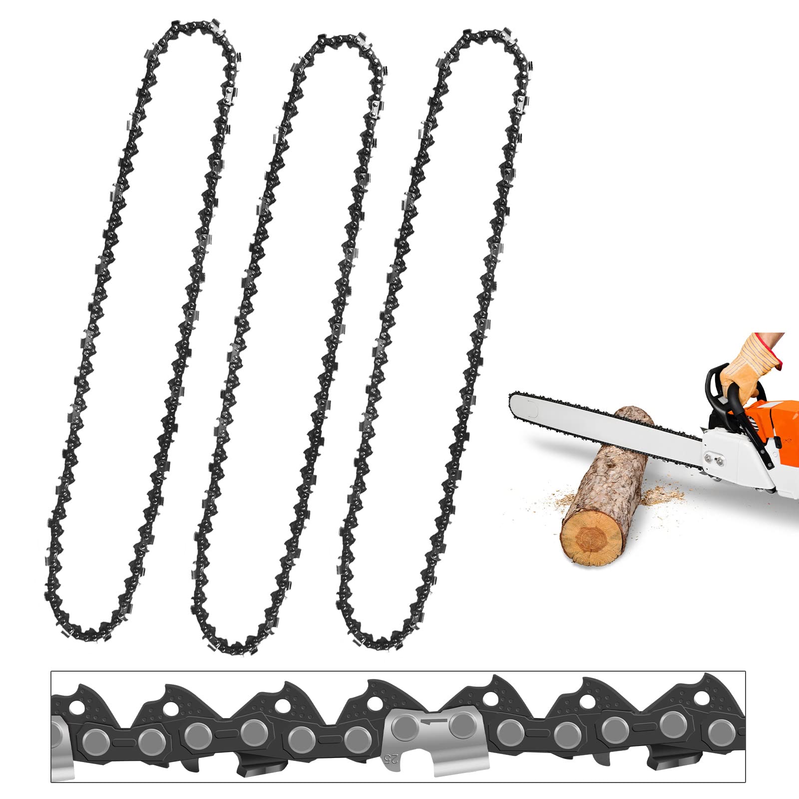 Chainsaw Chain 18-Inch .050