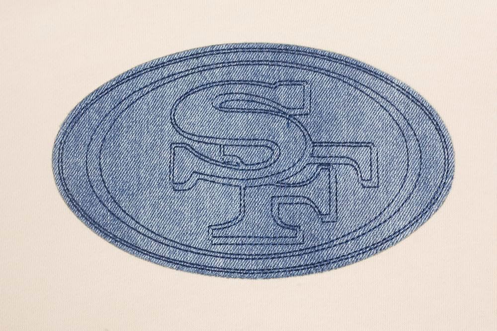 Pro Standard Mens NFL Varsity Blues Brushed Back French Terry Pull Over Hoodie - Image 5