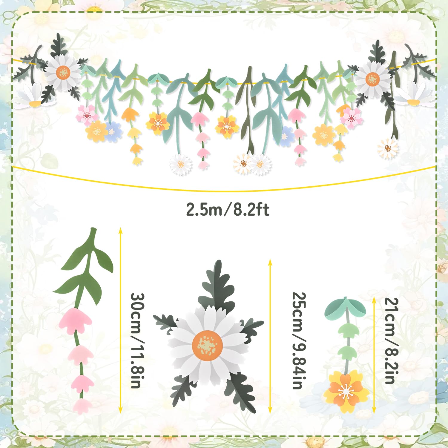 Flower Leaves Banner - Image 3