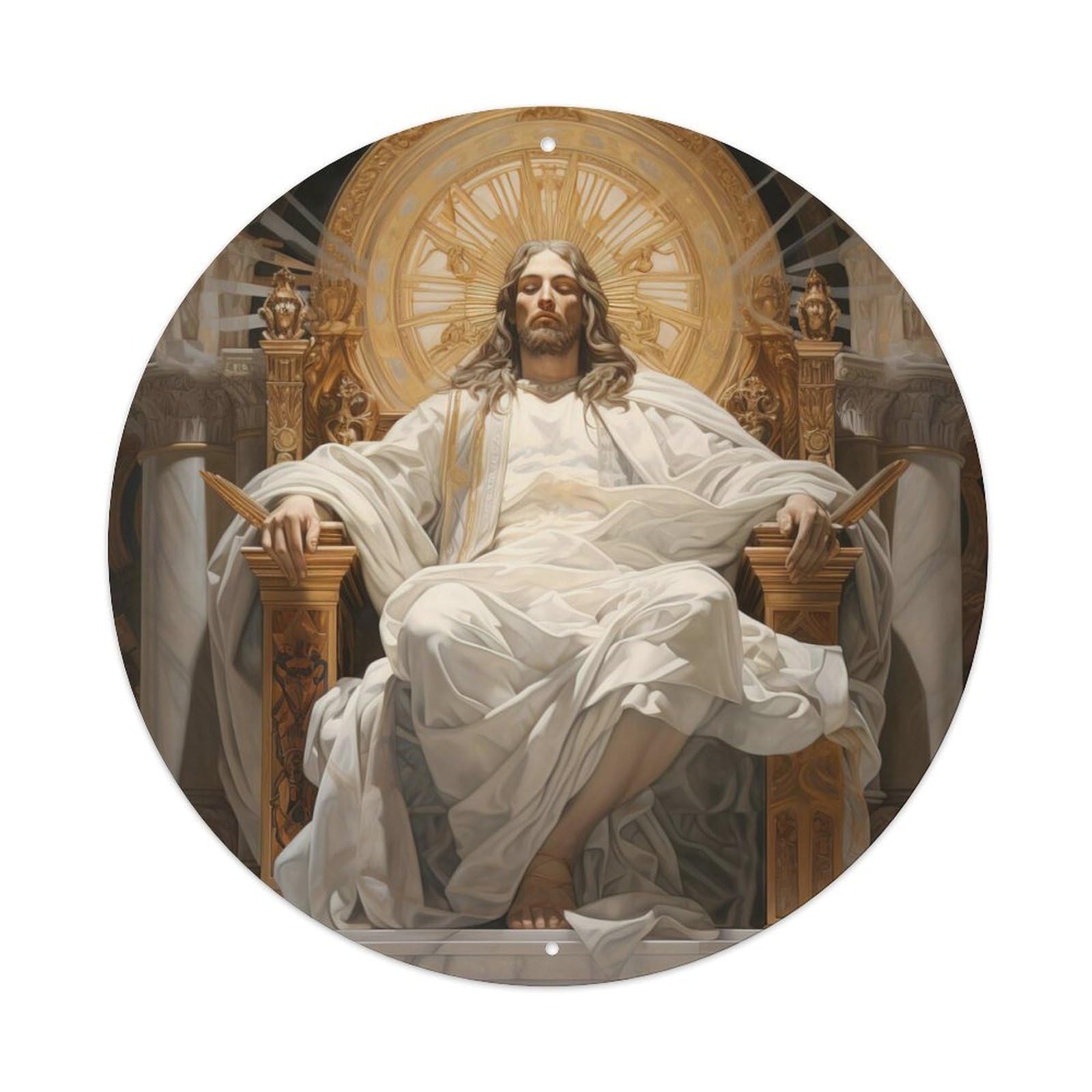 Jesus The Redeemer Christianity Metal Tin Sign