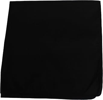 Balec Pack of 100 Solid 100% Cotton Unisex Bandanas - Bulk Wholesale