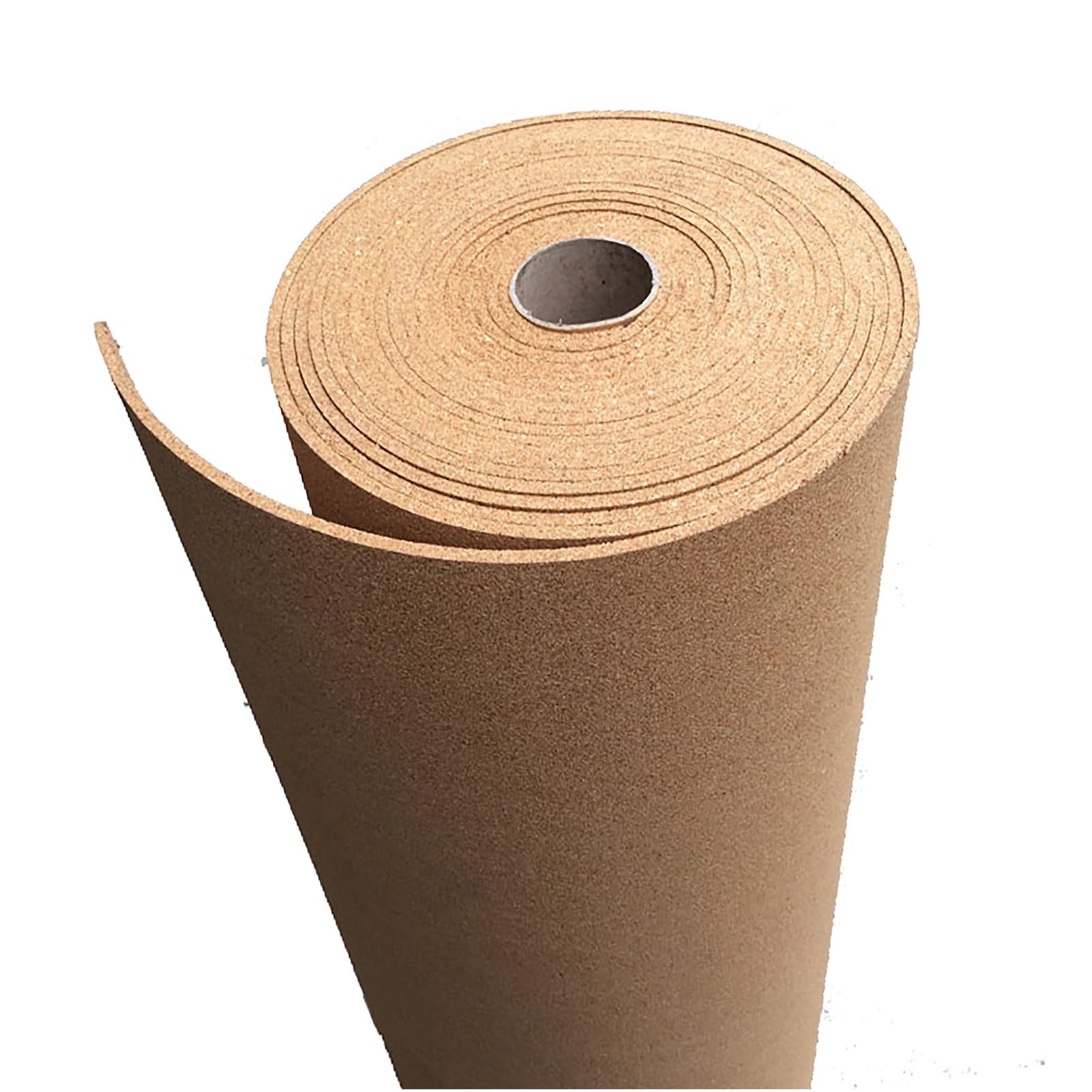 Korkowa rolka duża tablica ogłoszeń o wysokiej gęstości arkusz korkowy rolka łatwa do cięcia gruba 6 mm 0,6 m x 3 m do biura, domu, szkoły, materiały DIY, brązowa