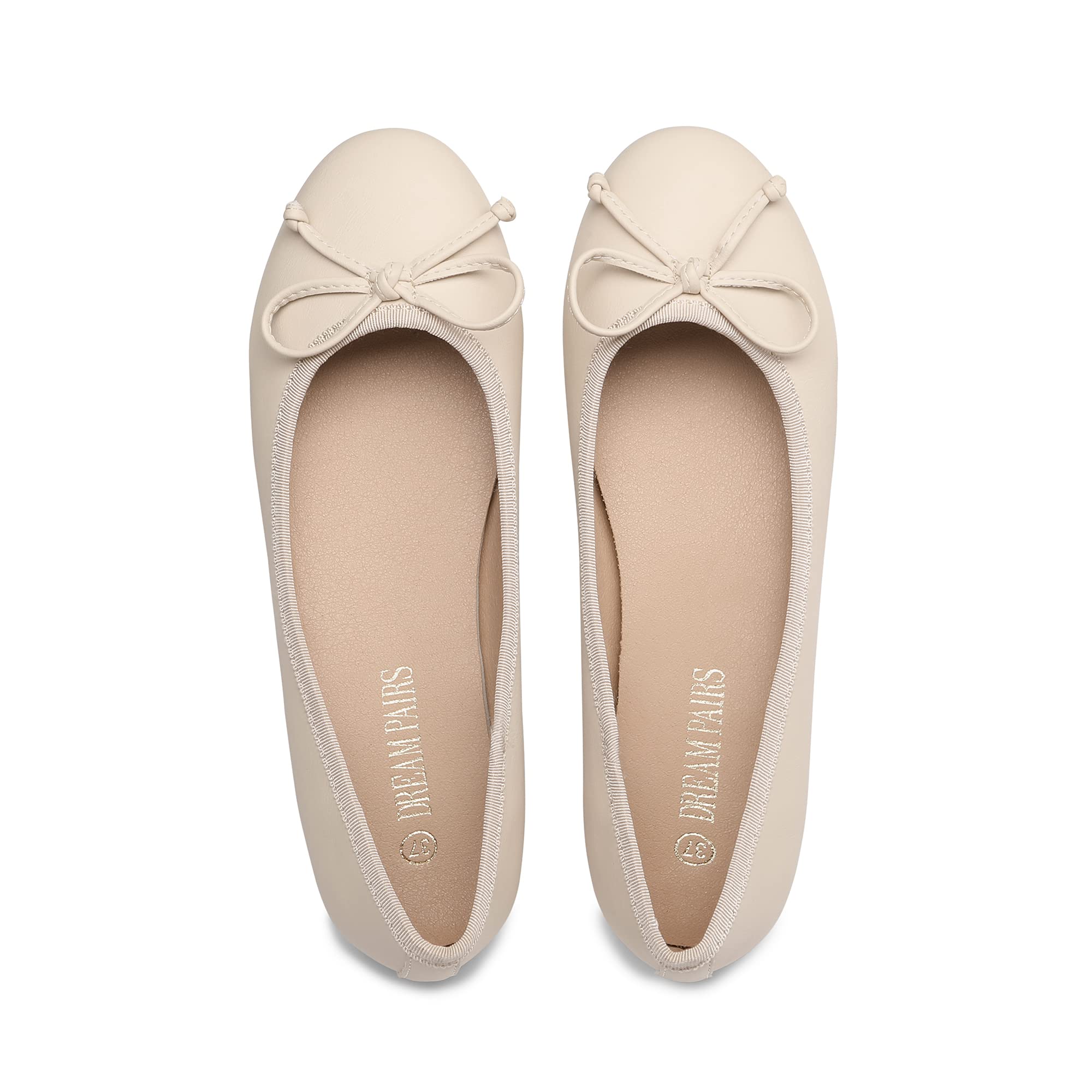 DREAM PAIRS Ballerines Femme Classiques Chaussure de Plate pour Femmes de Travail Marche