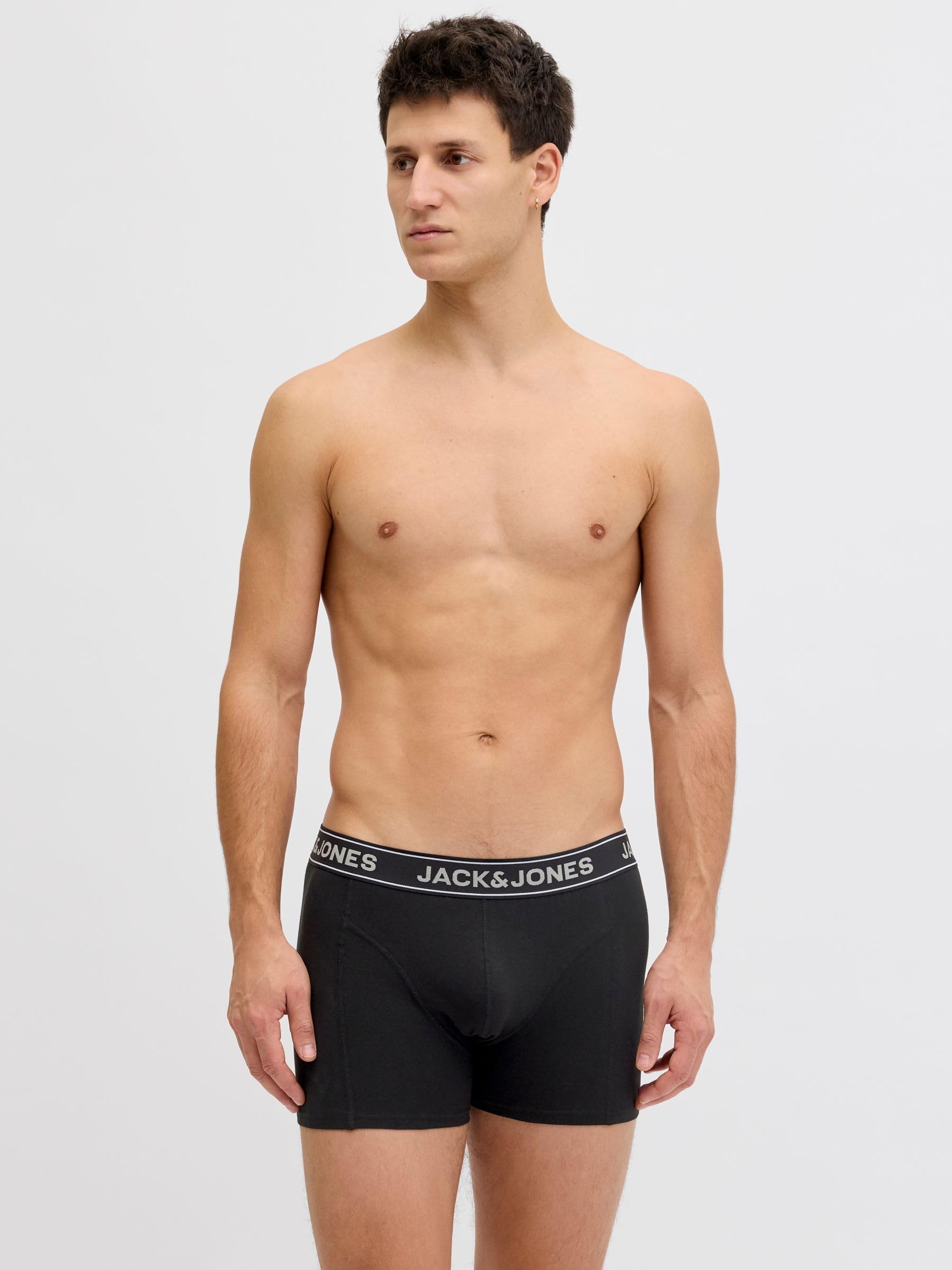 JACK & JONES Jacblack Friday Lot de 3 Boxers Homme