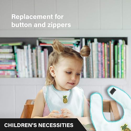 Miniatura 4 de LOVEETA Gancho y lazo para coser para tela, total de 28 rollos de cierres de costura, tiras blancas y negras, cinta entrelazada no adhesiva para