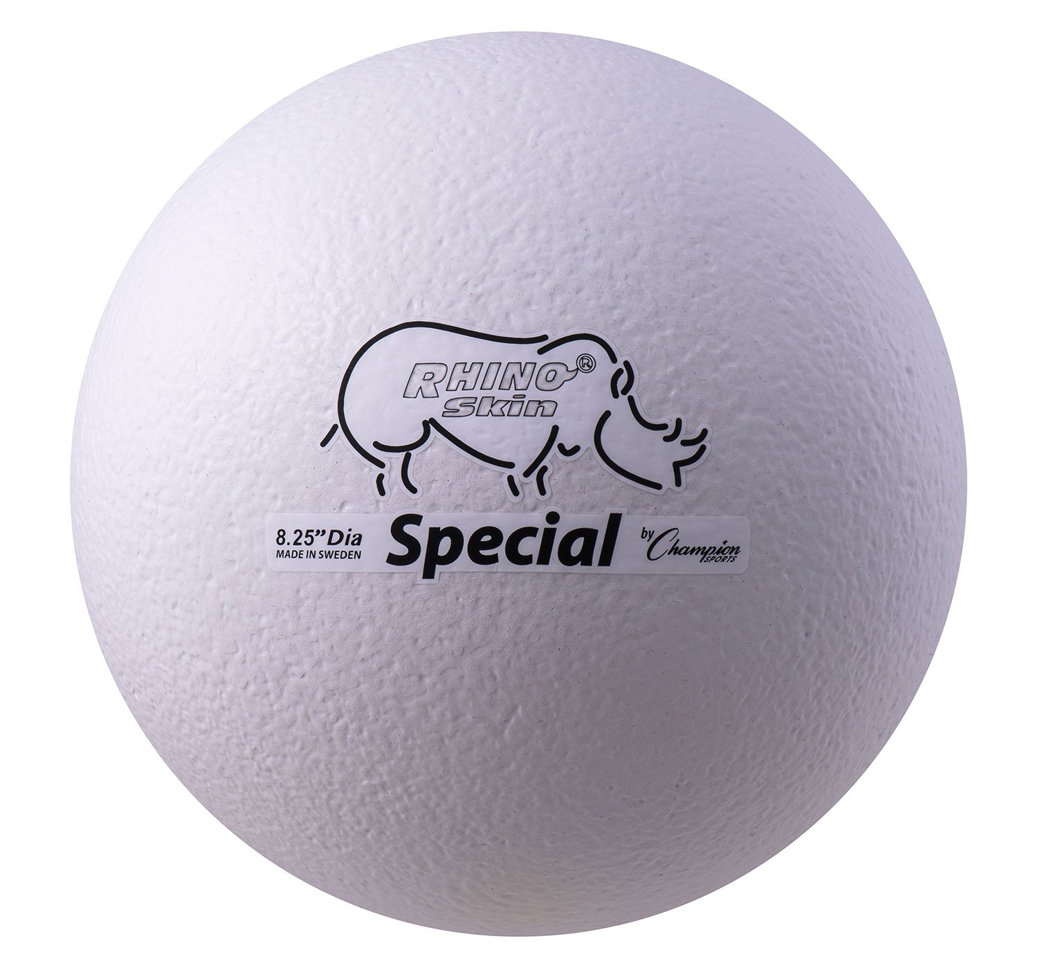 Champion Sports Special Rhino Skin Foam Ball White, 8.5 Inch — image 1